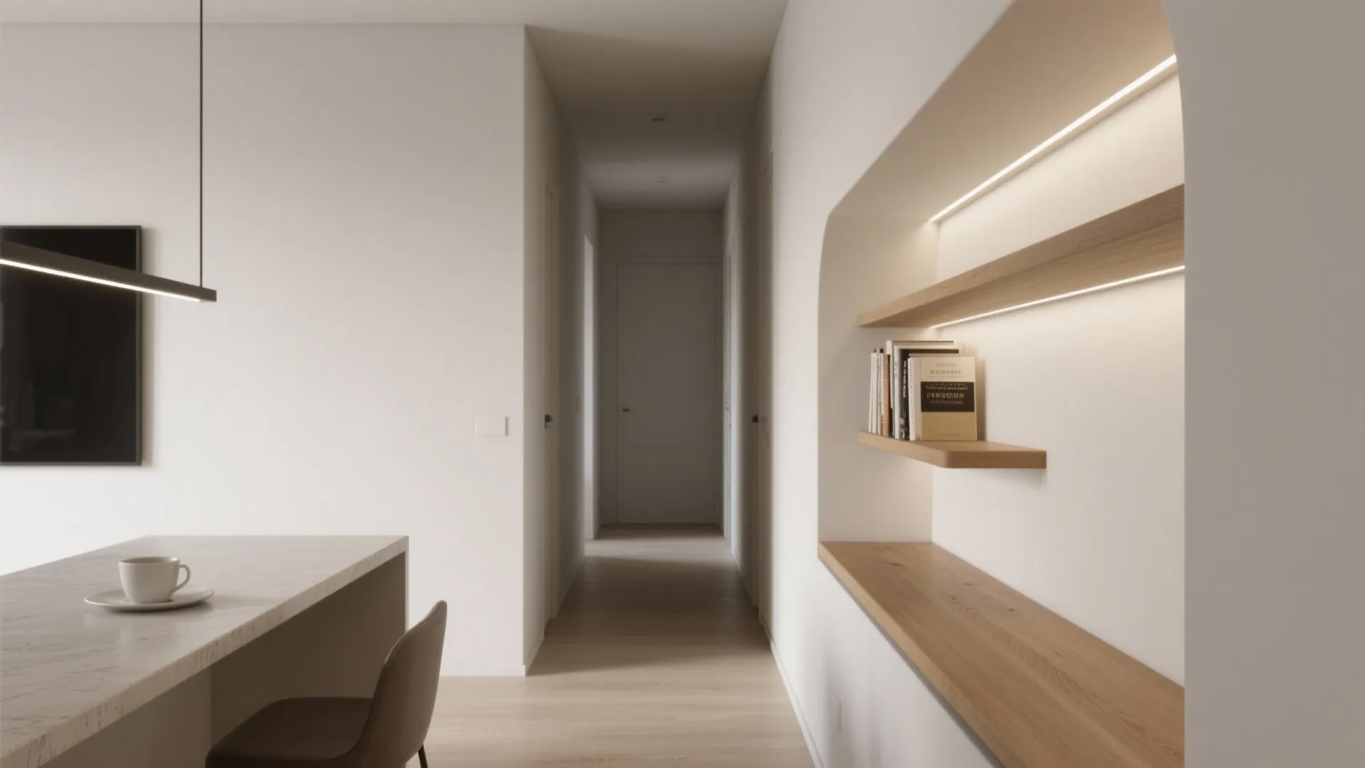 Minimalist POP Wall Storage Lines