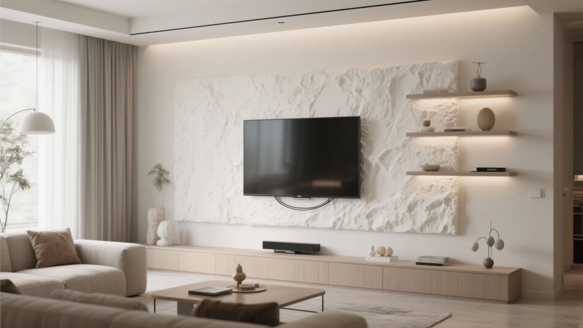 Integrated POP TV Unit Designs