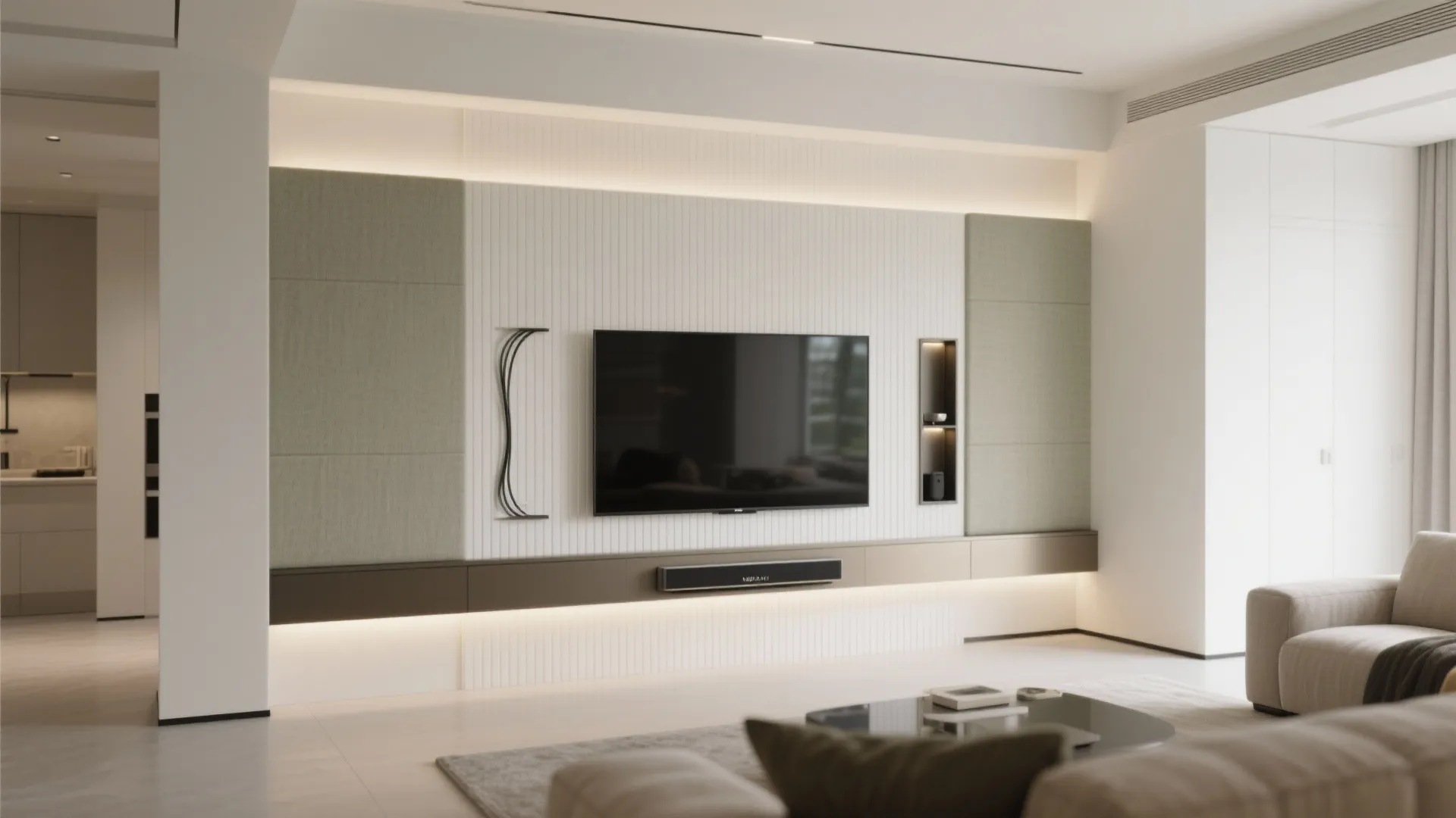 POP TV Wall With Hidden Channels