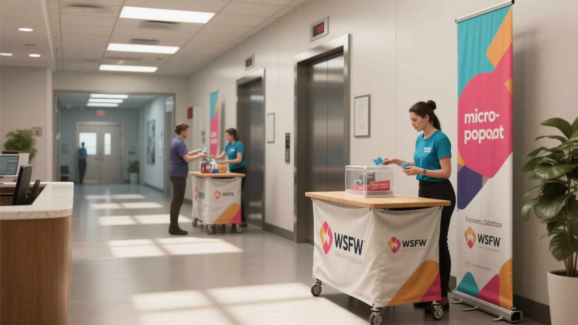 5. Micro Pop-Up Collection Booths