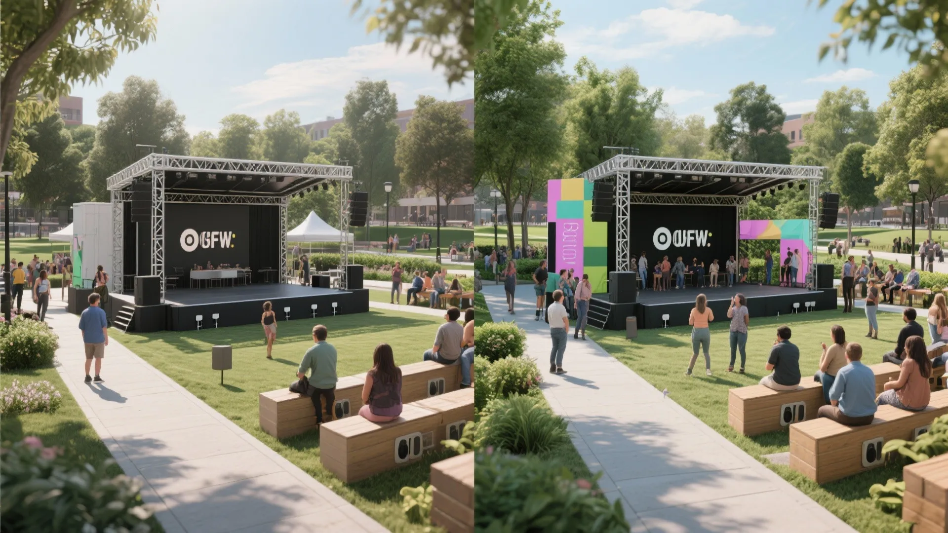 Pop-Up Event Zones