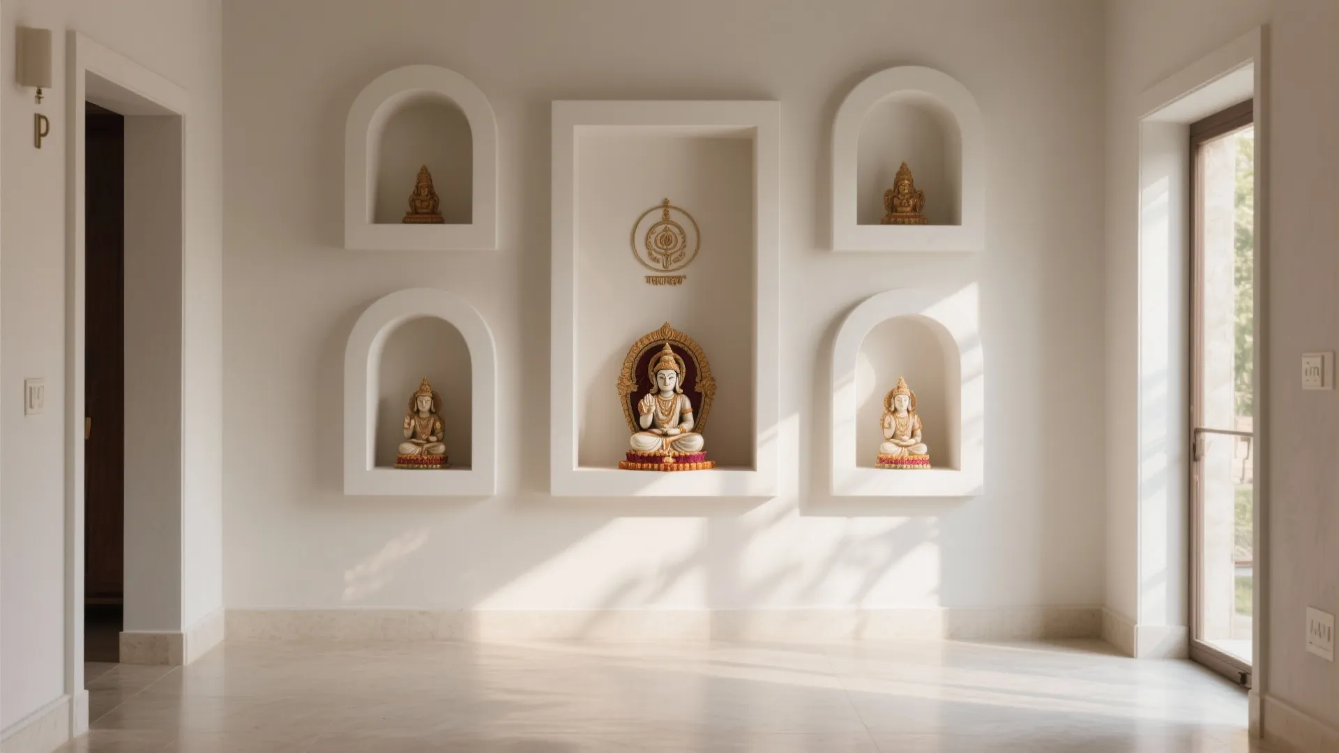 Wall Niches with POP Frames