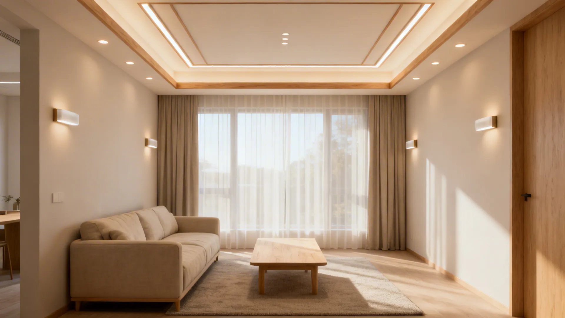 POP + Wood Accents for Warmth