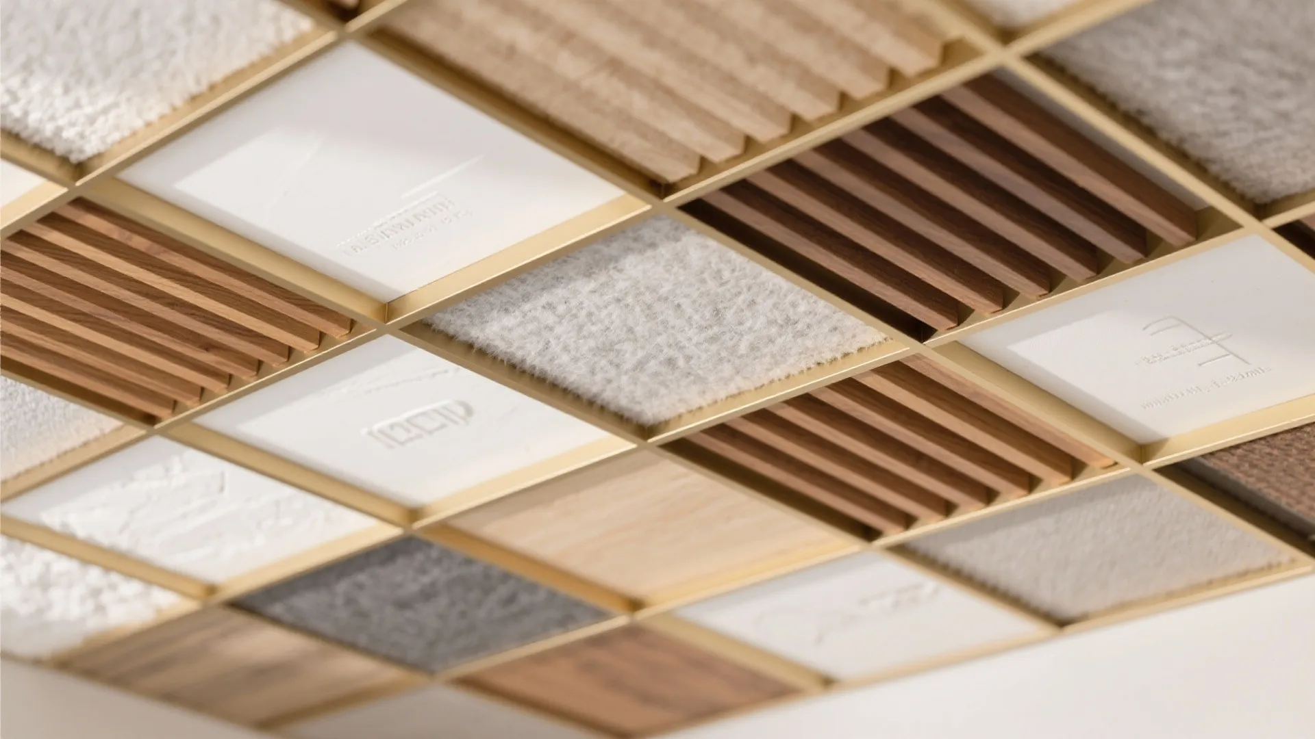 Mixed Materials: POP with Wood Slats or Metal