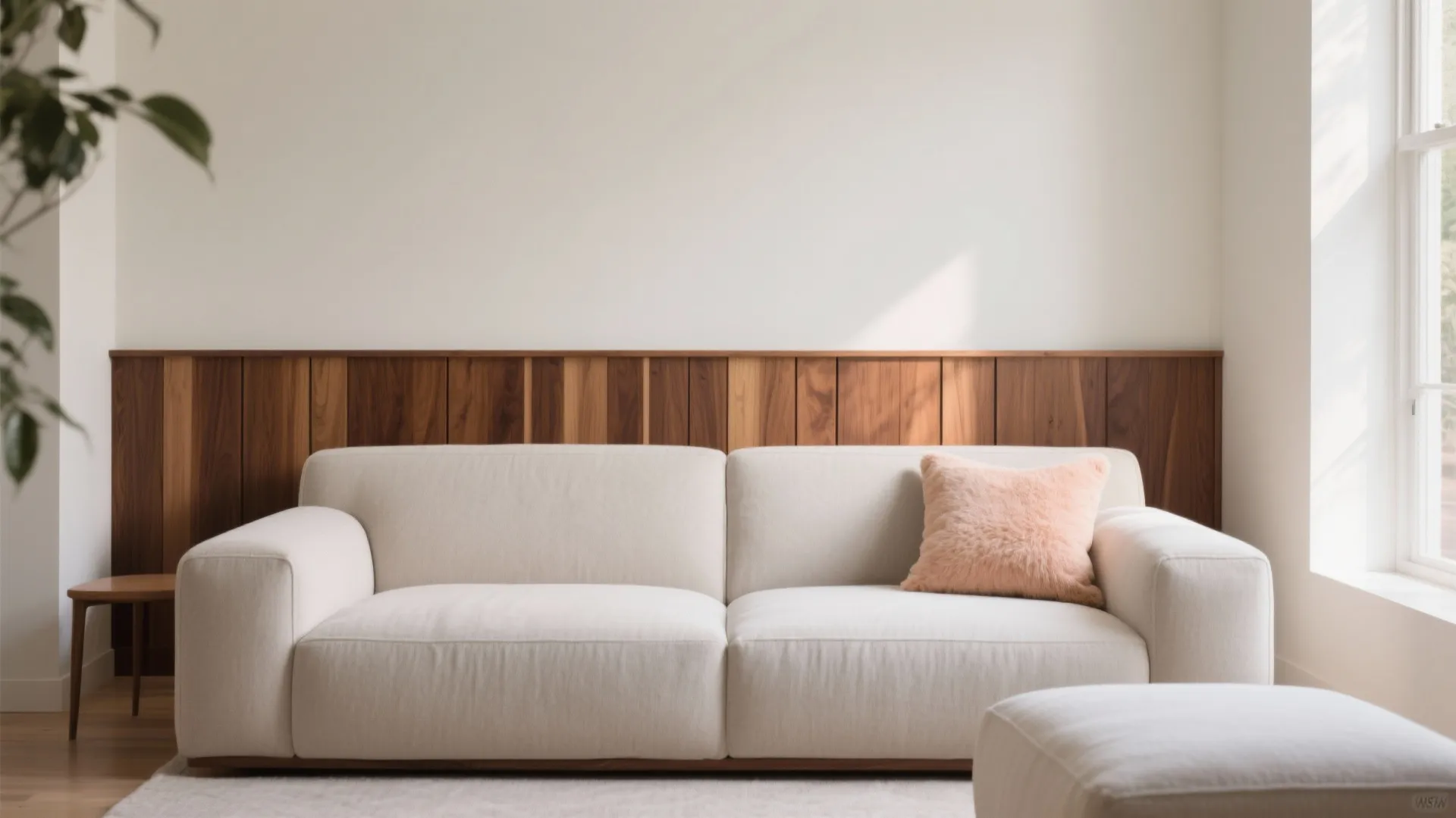 Warm POP-and-Wood Combo for Texture and Comfort