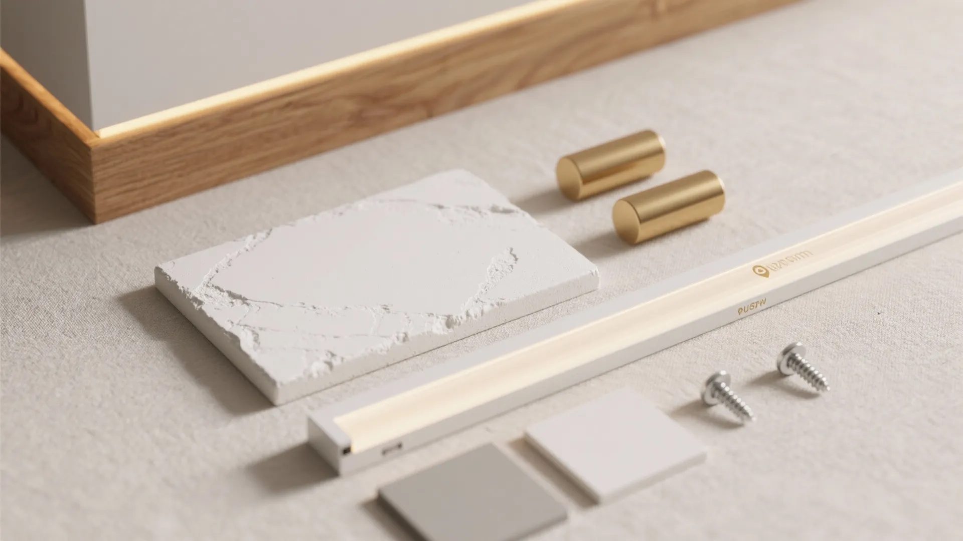 Mixed Materials: POP with Wood or Metal Accents