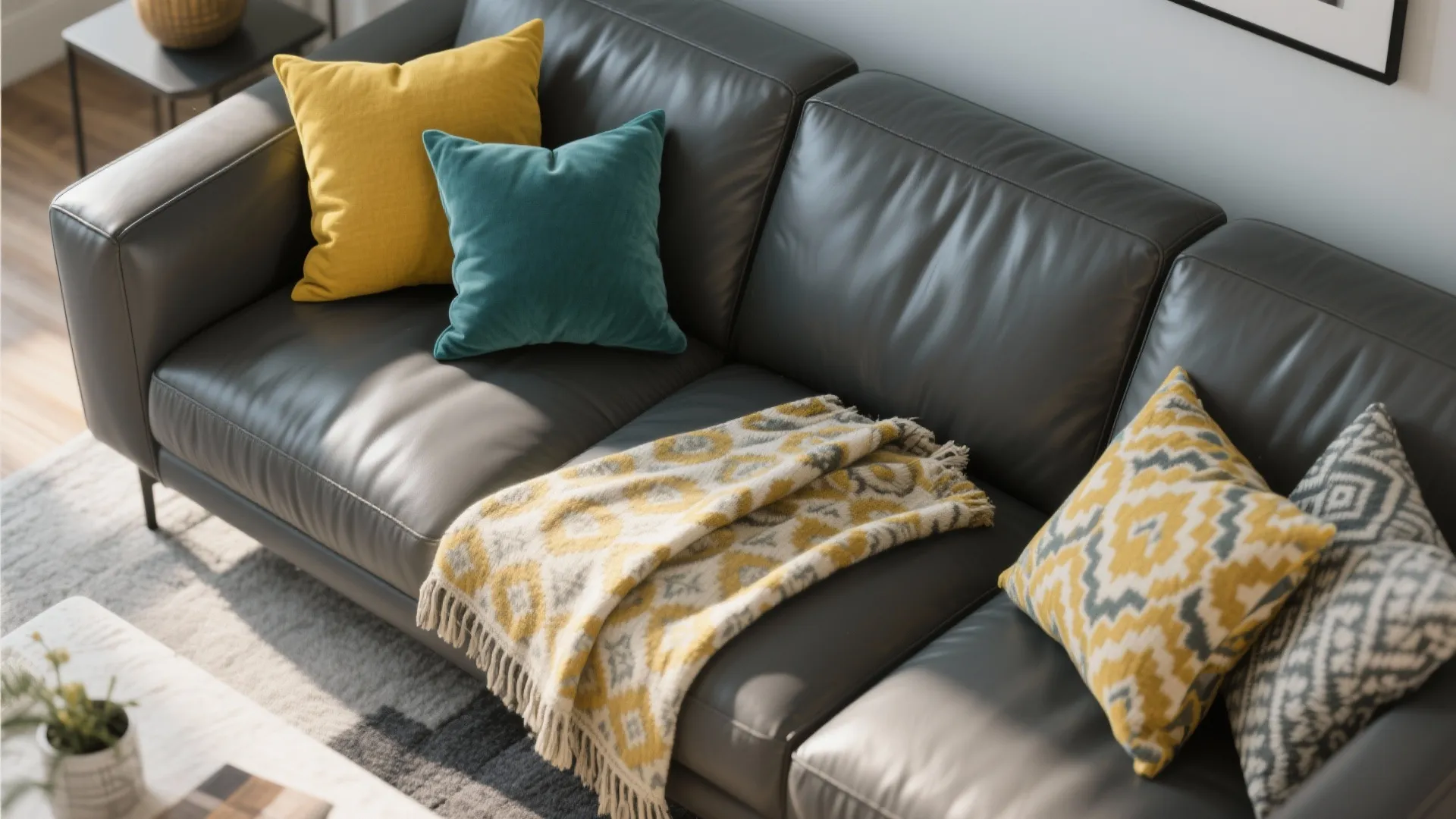 7. Pops of Color in Accessories