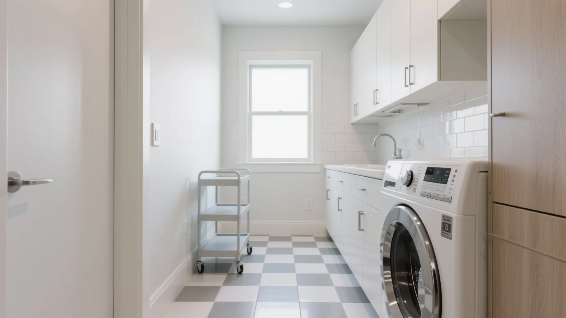 Checkerboard Porcelain to Zone and Brighten