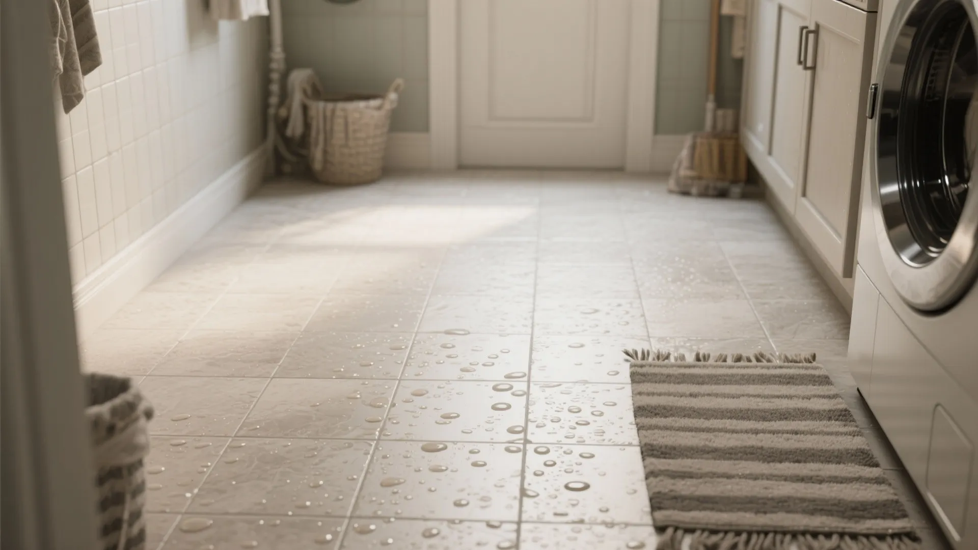 2. Durable Porcelain Floor Tiles