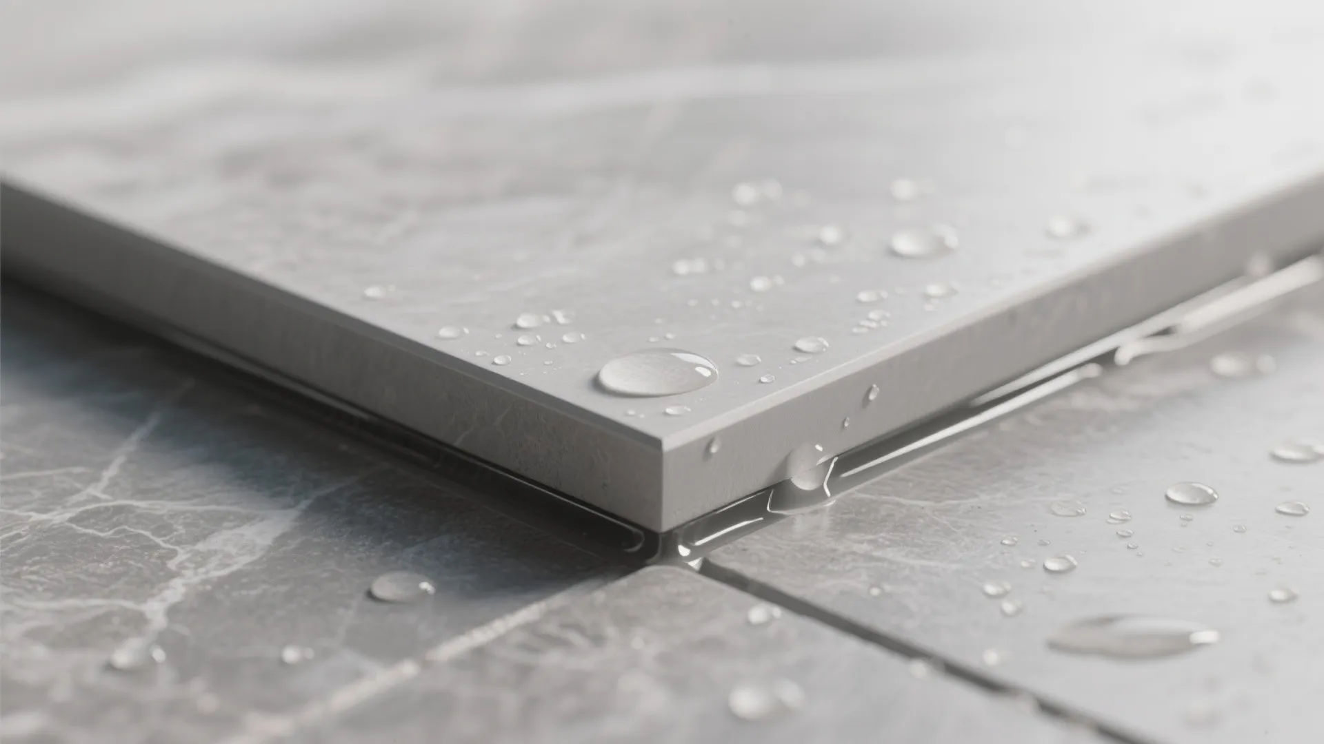 1) Minimal grout, maxi impact: large-format porcelain