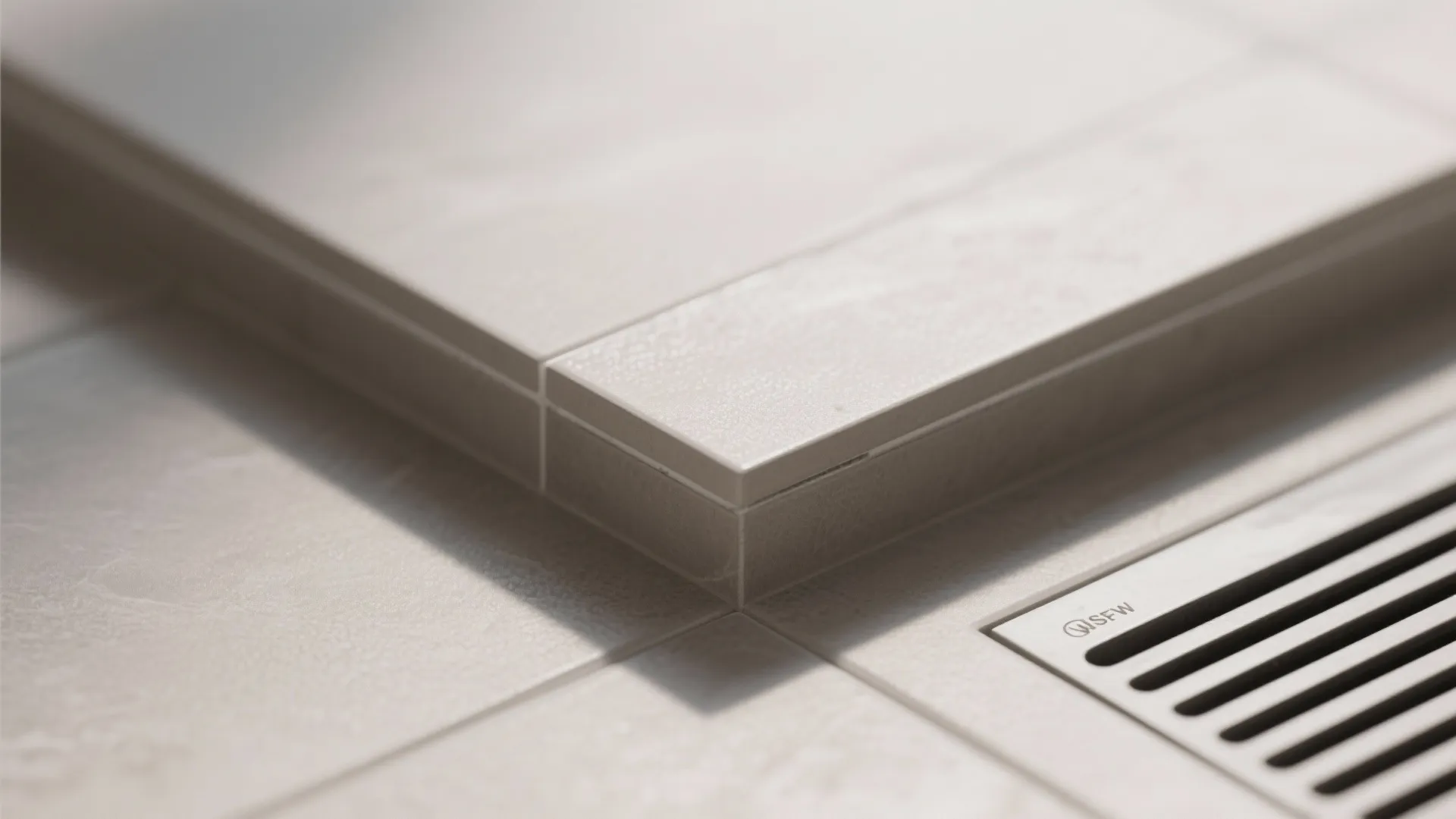 1) Large-Format Porcelain With Minimal Grout Lines