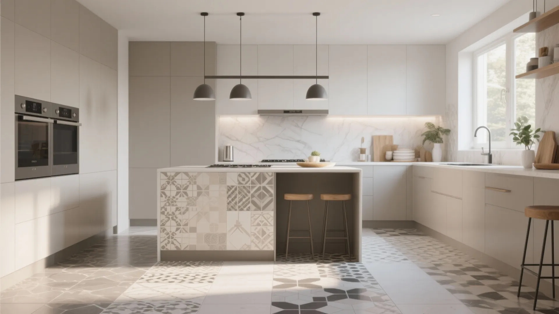 10 Porcelain Tile Kitchen Flooring Ideas: Creative and Practical Ways to Elevate Your Kitchen with Porcelain Tiles