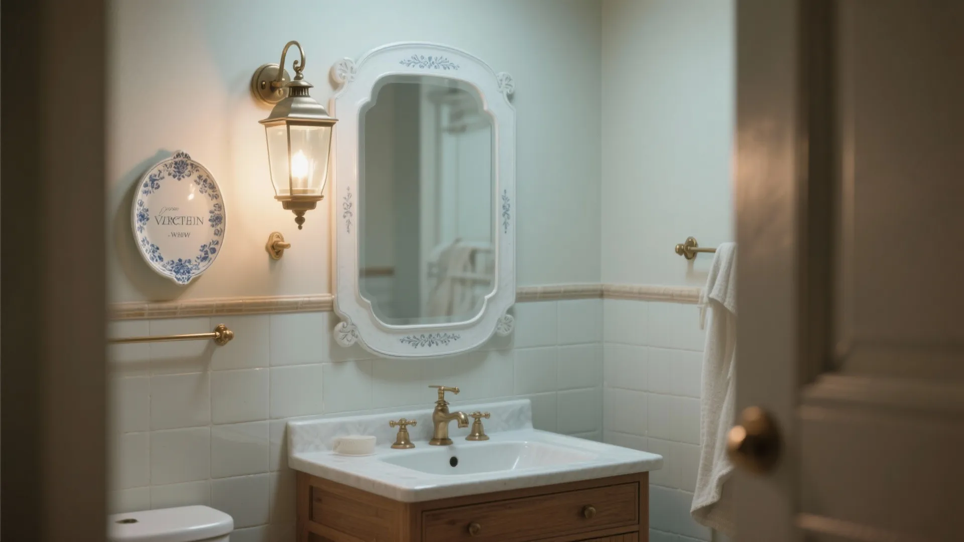 2. Porcelain Backplate Lanterns