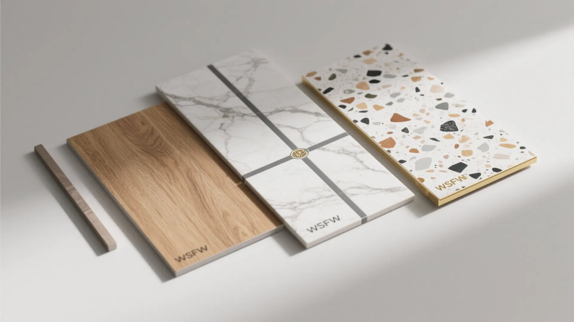 Porcelain That Mimics Stone, Wood, or Terrazzo