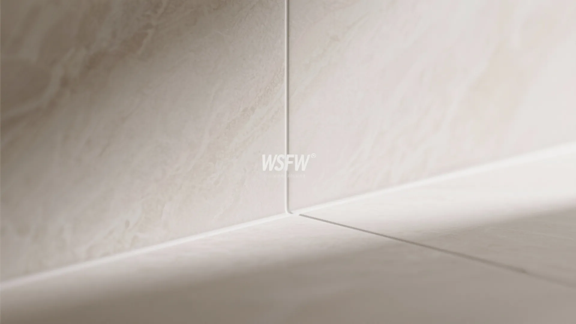 Minimalist Large-Format Porcelain for a Calm Hall