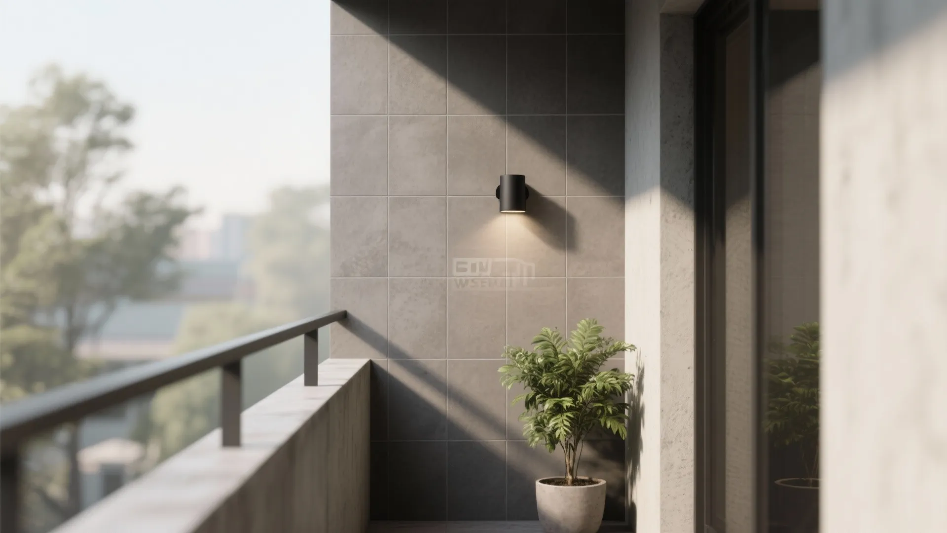 Textured Porcelain Facades for Calm Minimalism