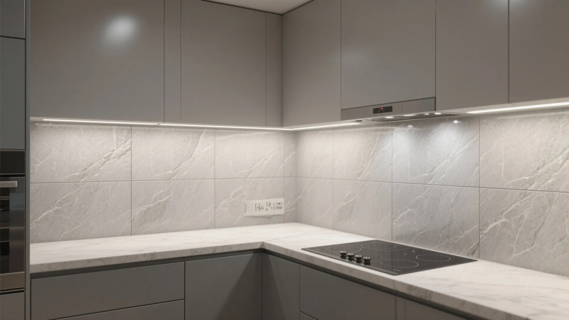 Large-format porcelain panels for grout-free durability