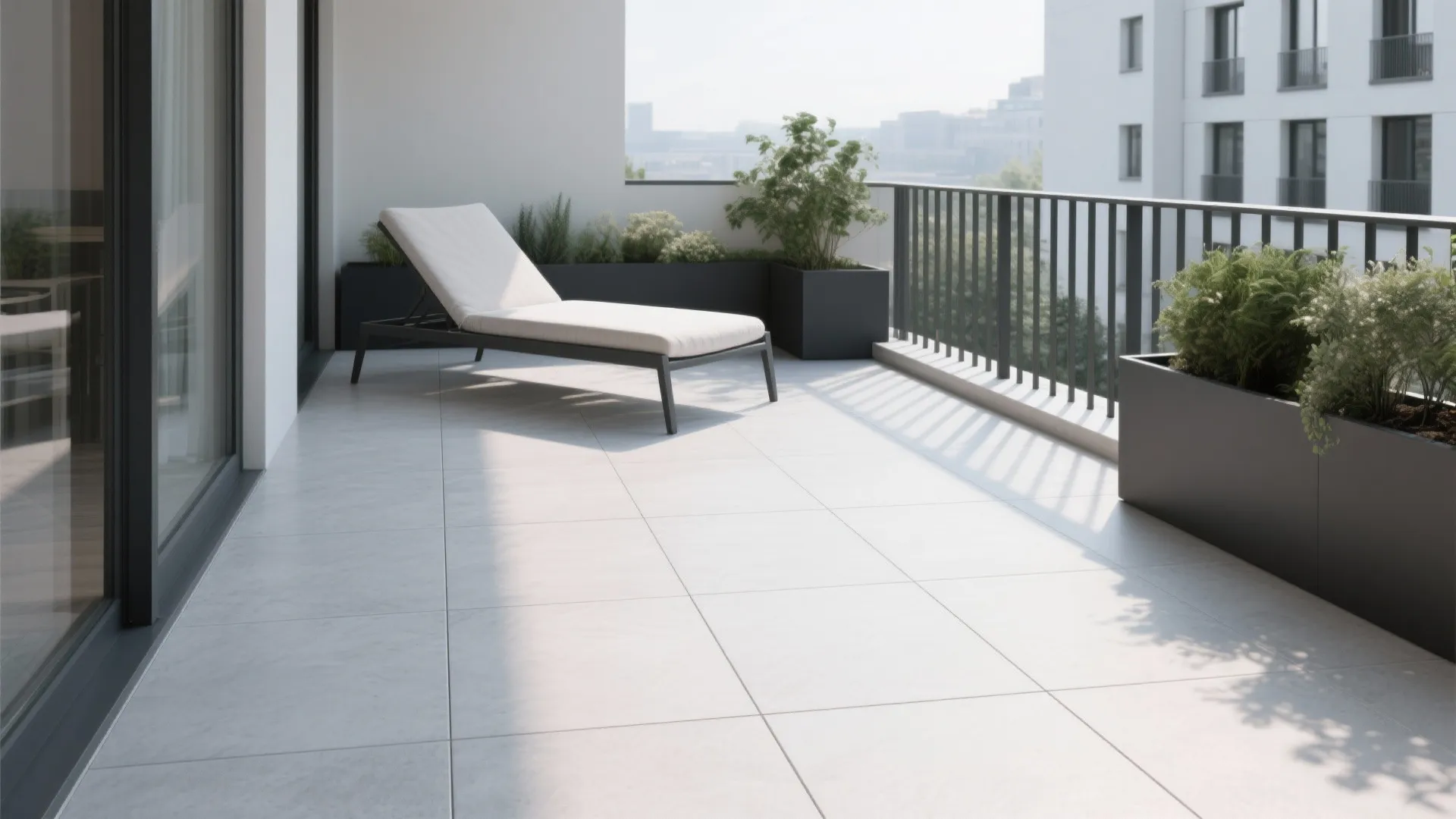 Textured Porcelain Pavers for a Clean, Architectural Look