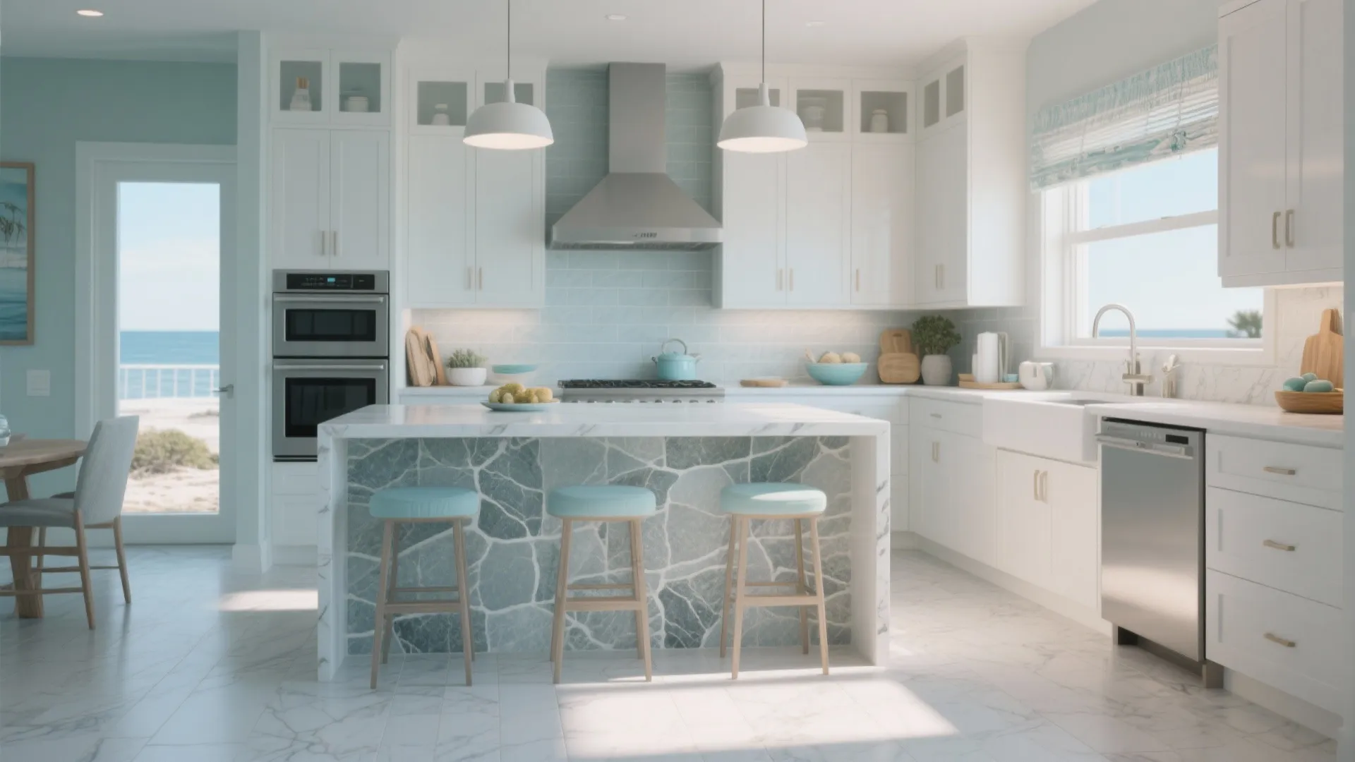 4. Porcelain Plank Tile for Stone Look without the Weight