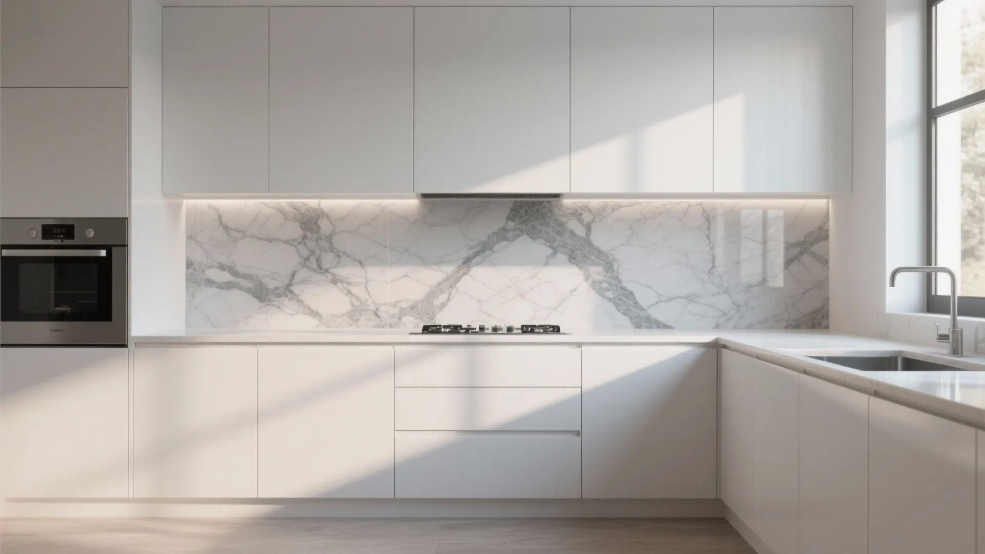 2. Marble-effect Porcelain Slab