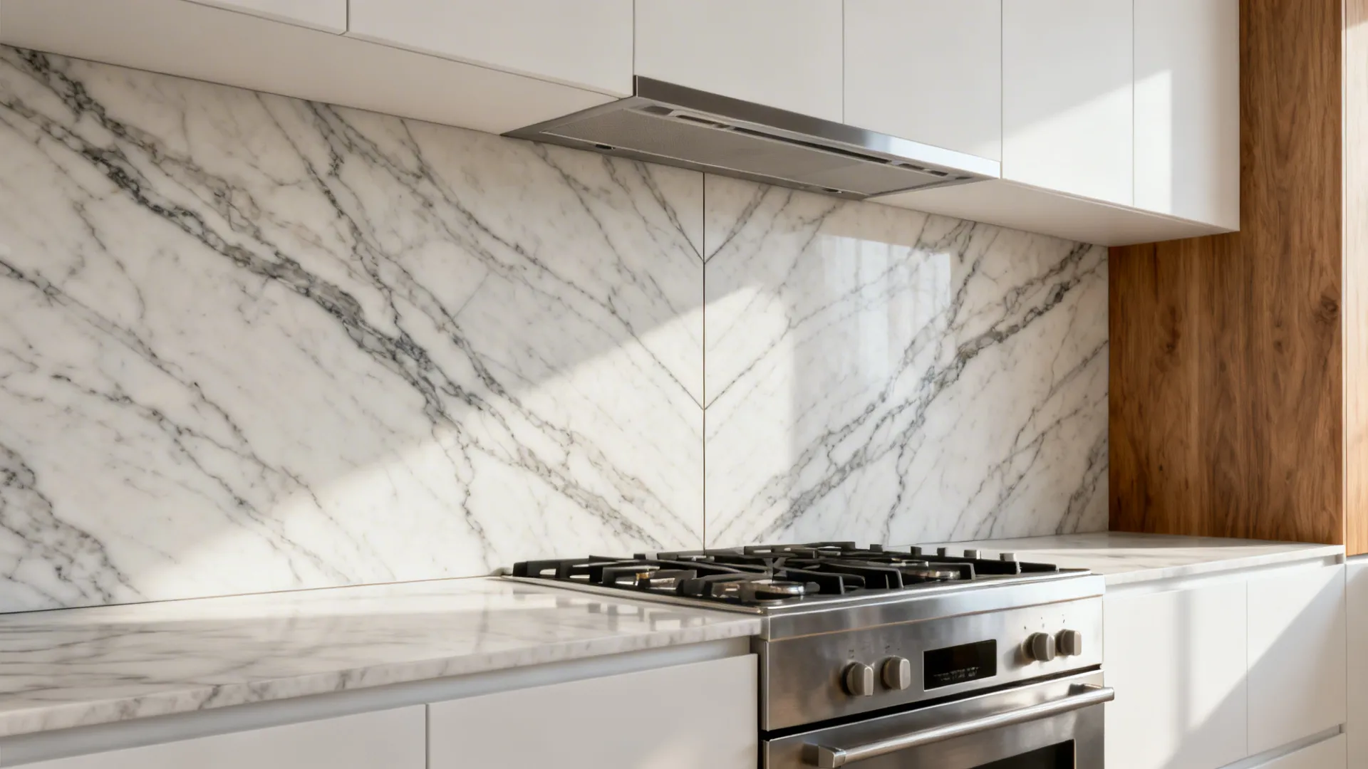 Large-Format Porcelain Slabs for a Sculptural Look