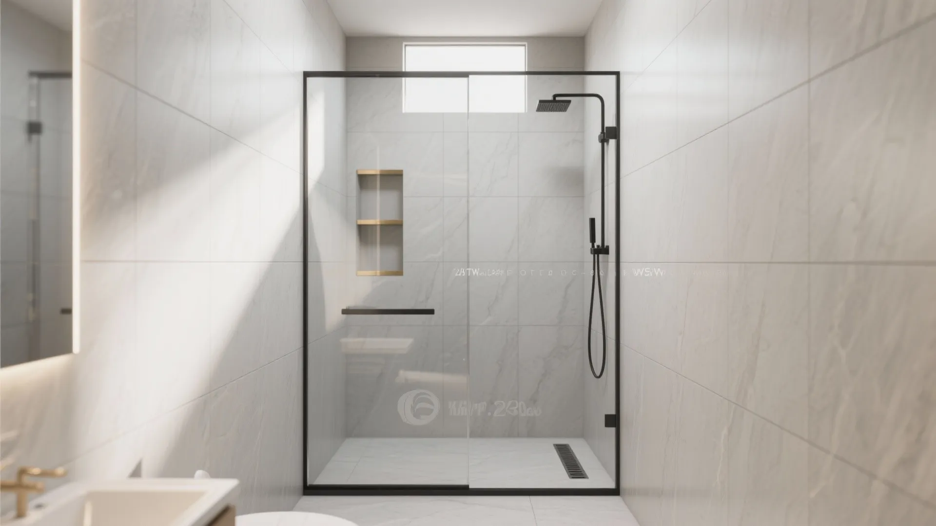 2) Large-Format Porcelain Slabs for Fewer Grout Lines