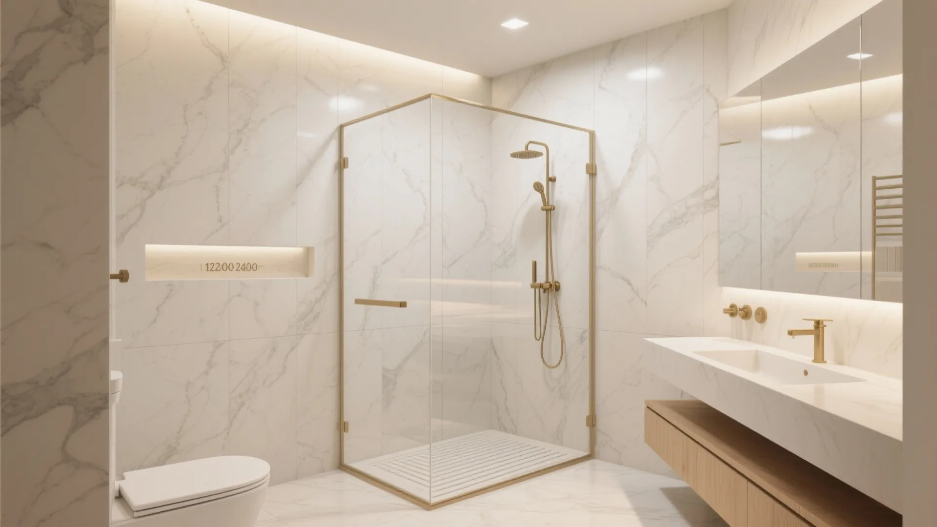 Large-Format Porcelain Slabs