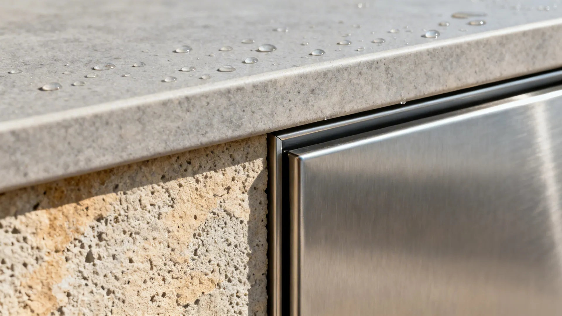 Stone, Steel, and Porcelain: Weather-Proof Elegance