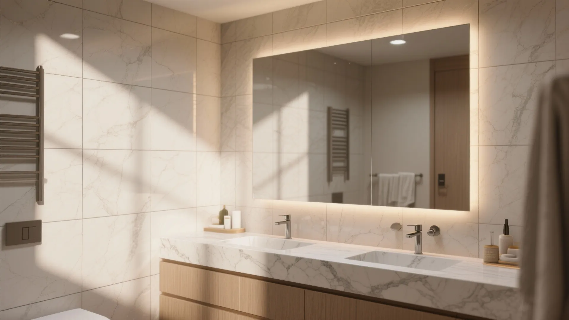 2. Choose moisture-resistant, non-porous surfaces