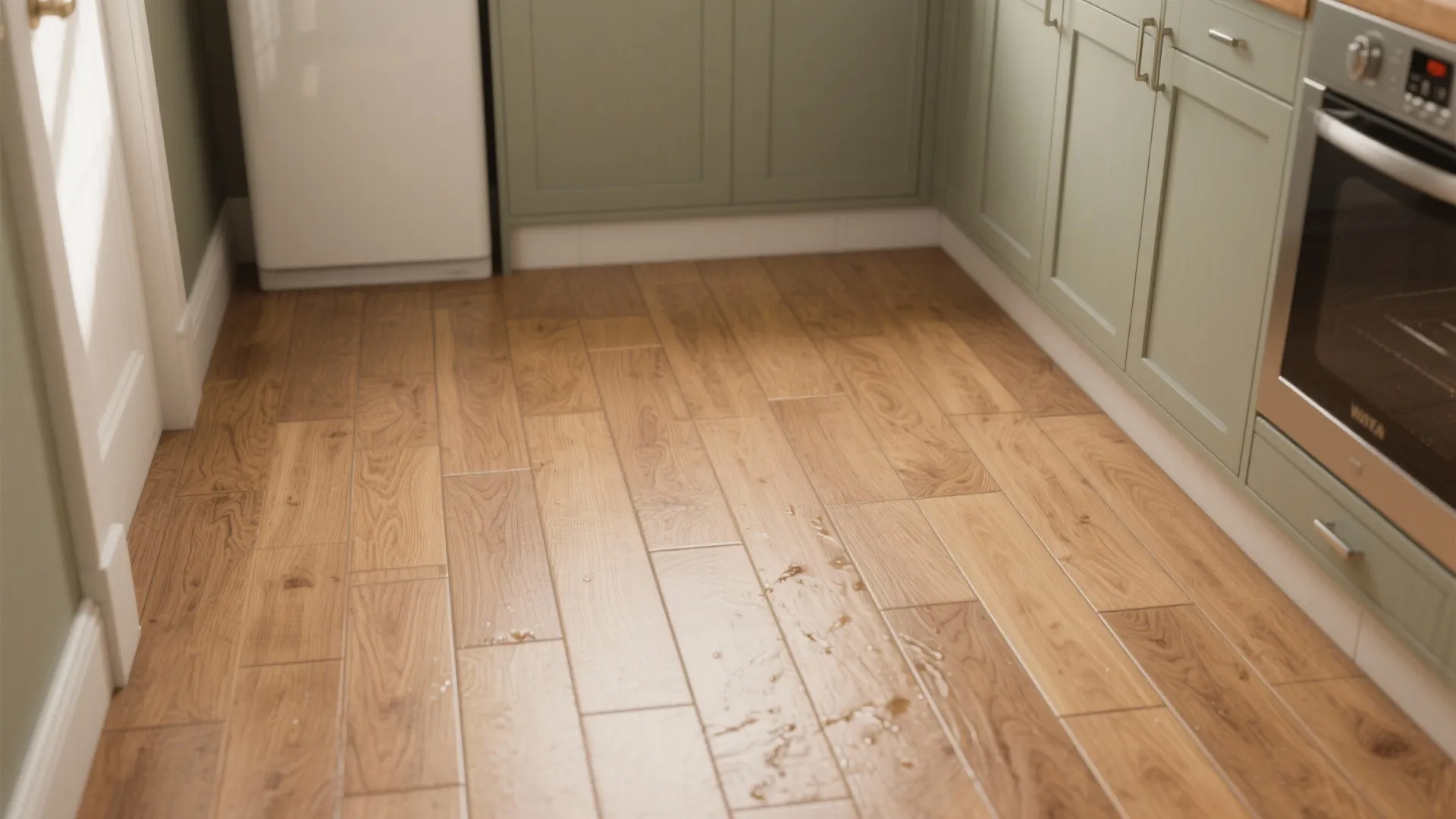 1. Porcelain tiles that mimic wood