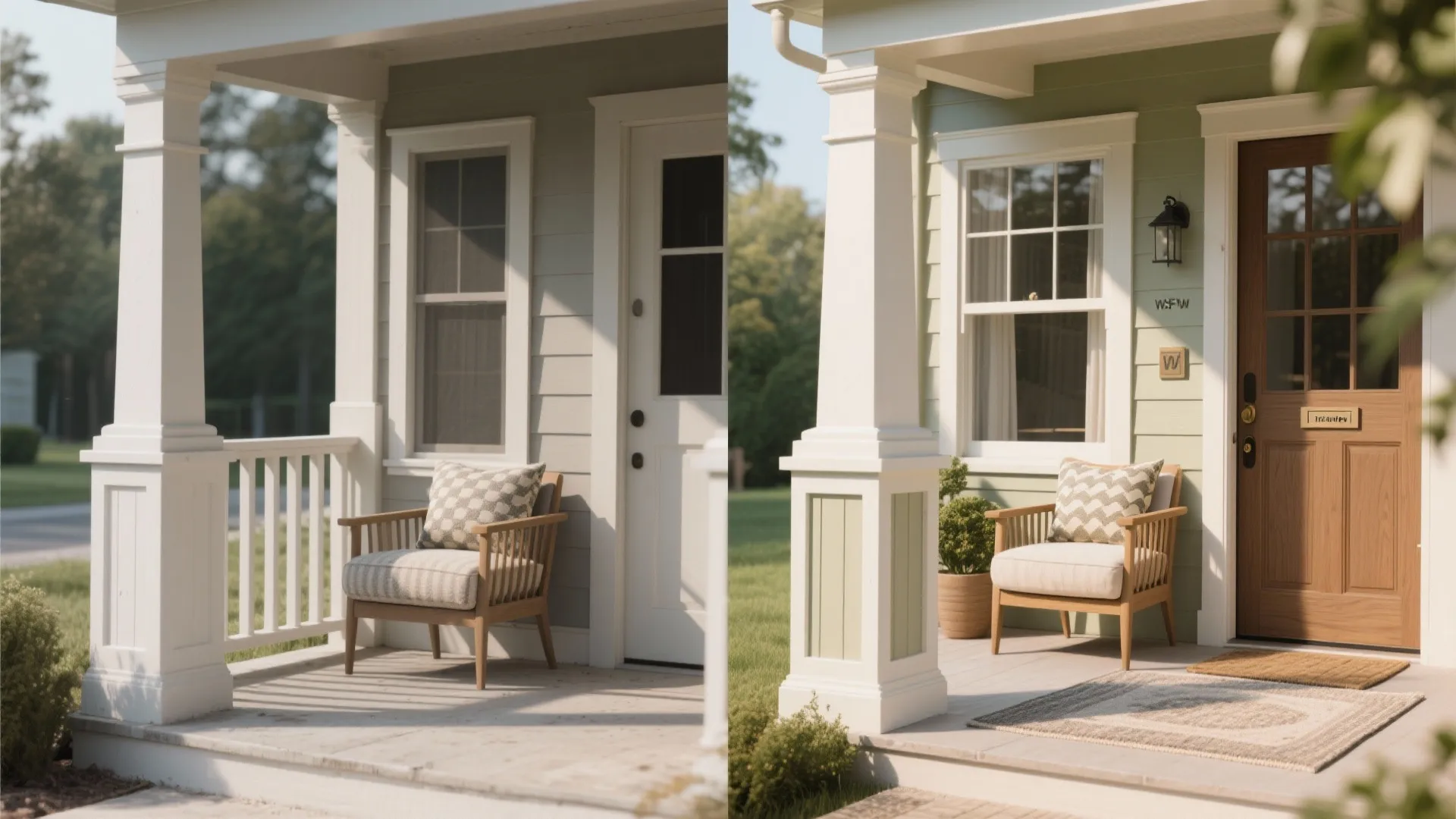 5. Porch and entry vignettes that photograph well