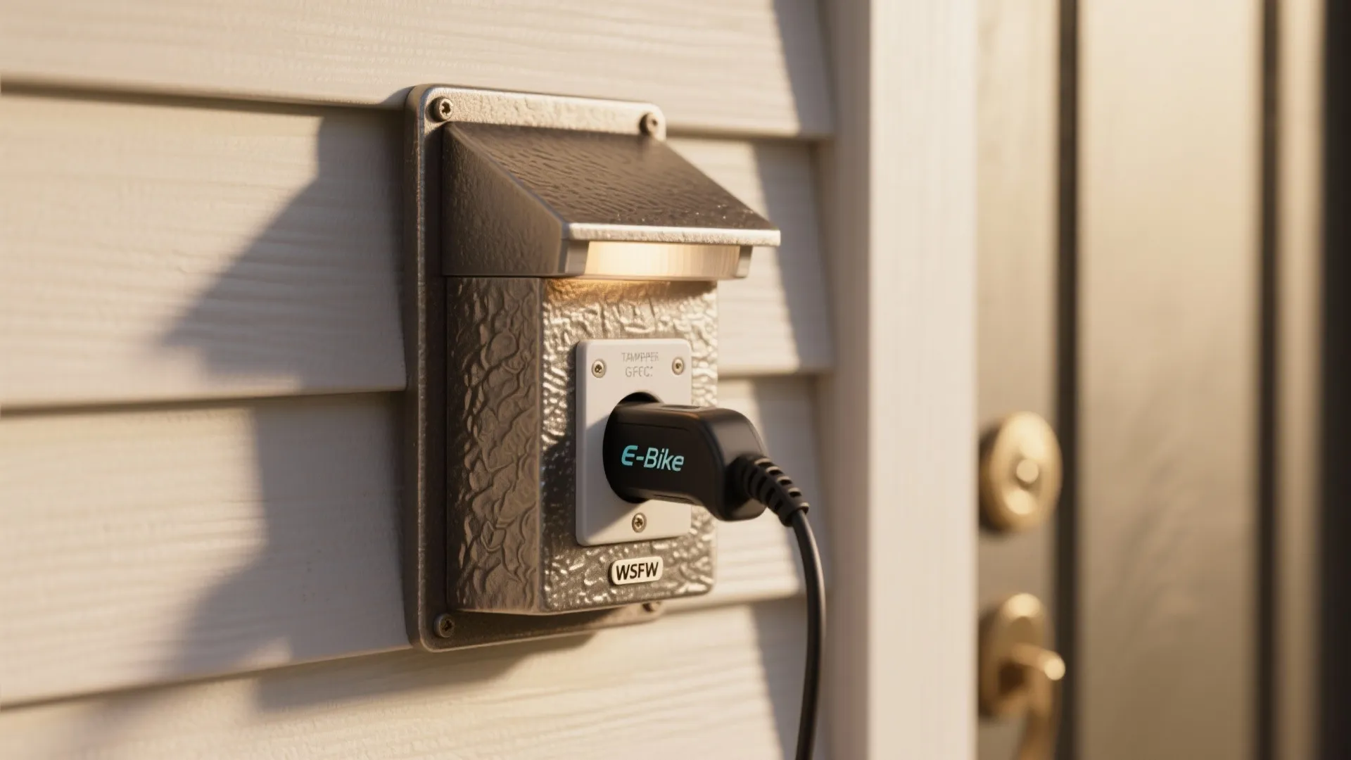1. Turn a Porch Light into a Charging Nook