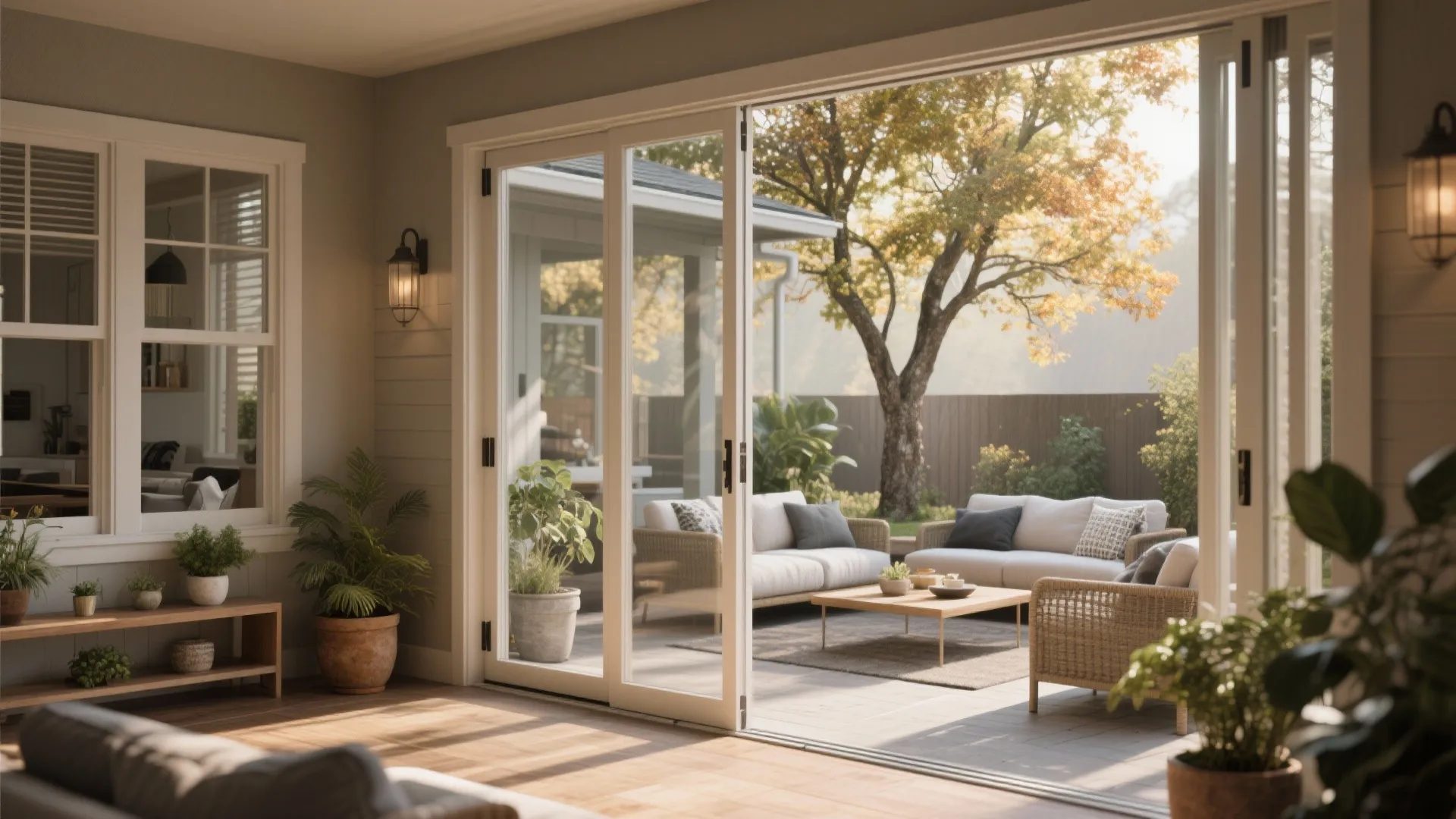 5. Outdoor connection and multi-functional porch