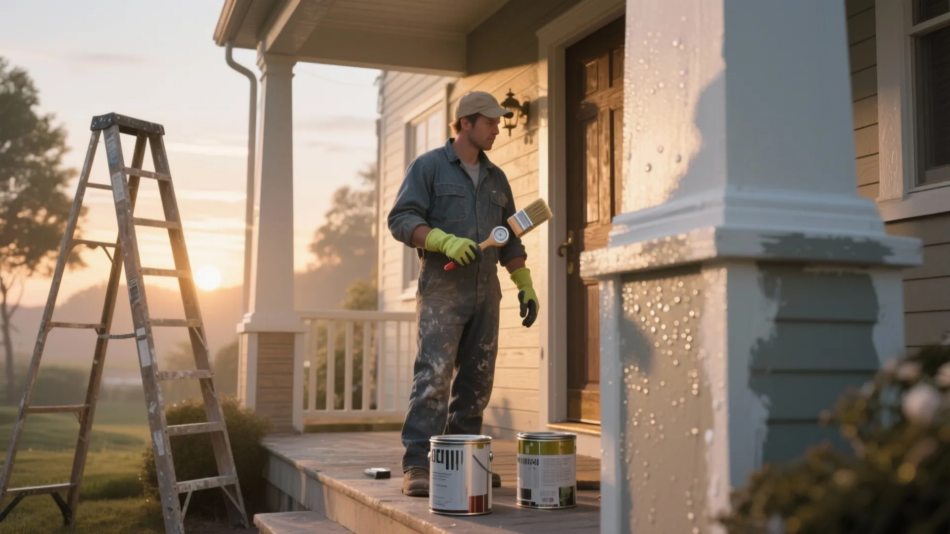 Painting House Exterior: 5 Temperature Tips: My five go-to rules for the best temperature to paint your house exterior