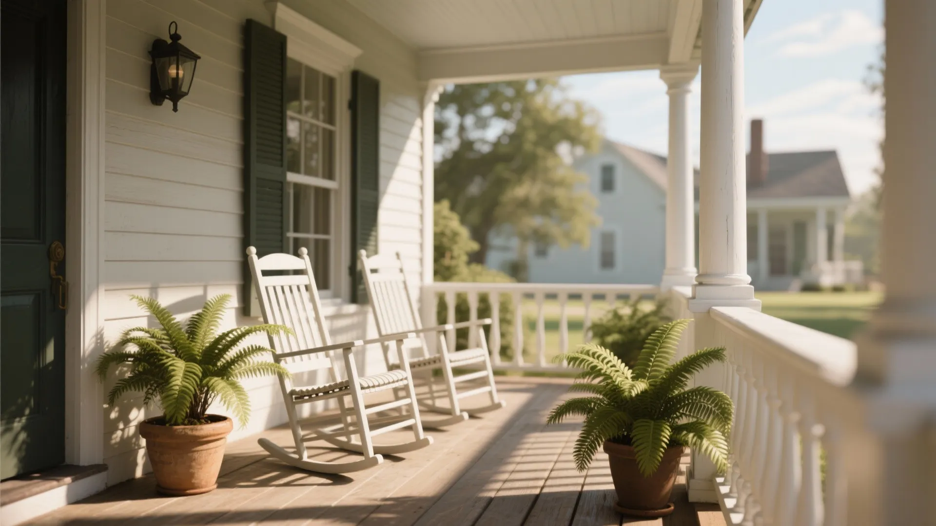 9. Shaded Porch Seating