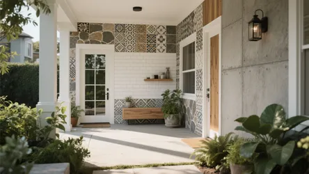5 Inspiring Porch Wall Tile Design Ideas