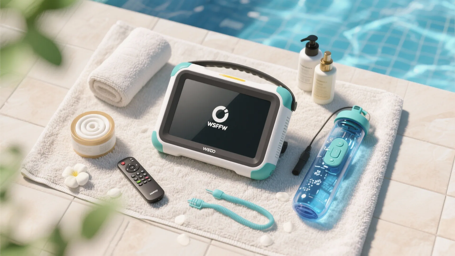 8. Portable Waterproof Screen