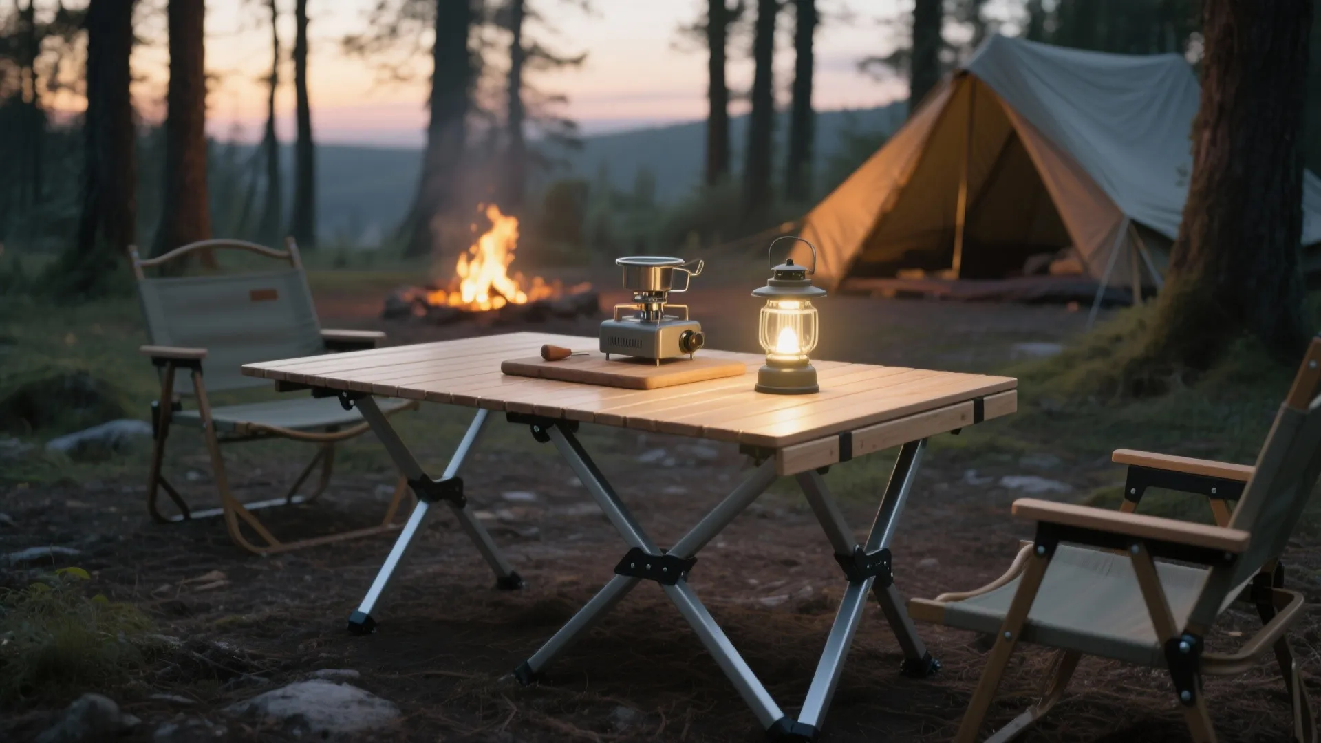 Camping Table DIY: Build Your Own Portable Table Easily: Fast-Track Guide to Making a Camping Table in 1 Minute