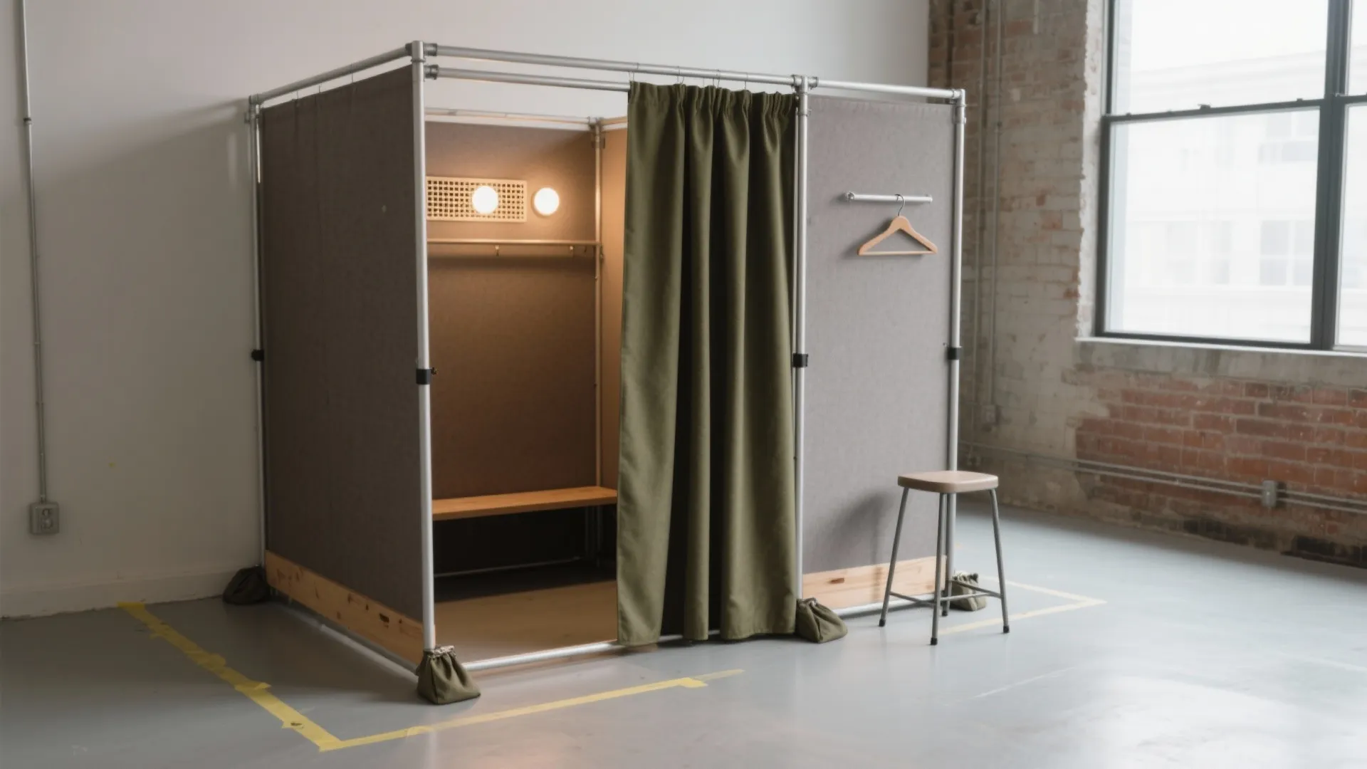 Portable Changing Room DIY: Build Your Own Mobile Privacy Space: Fast-Track Guide to Crafting a Foldable Changing Booth in Minutes