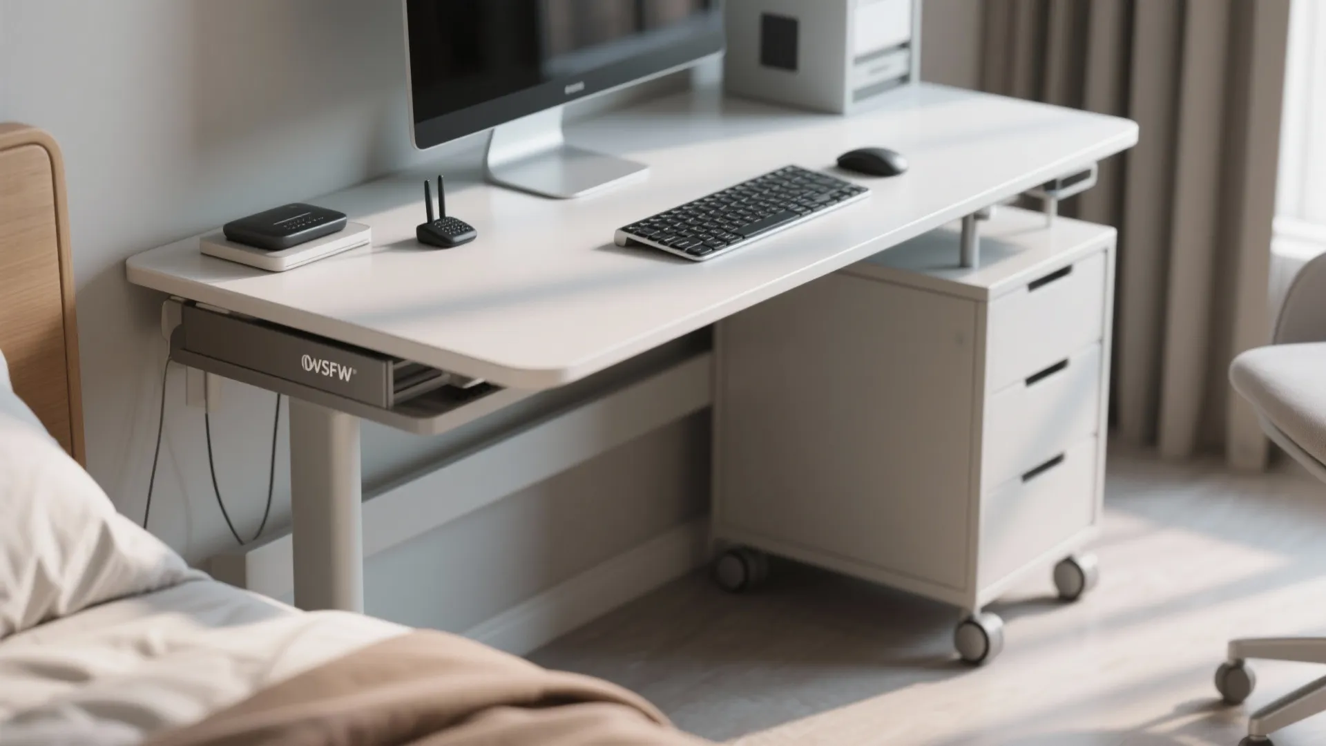 5. Portable Office on Wheels