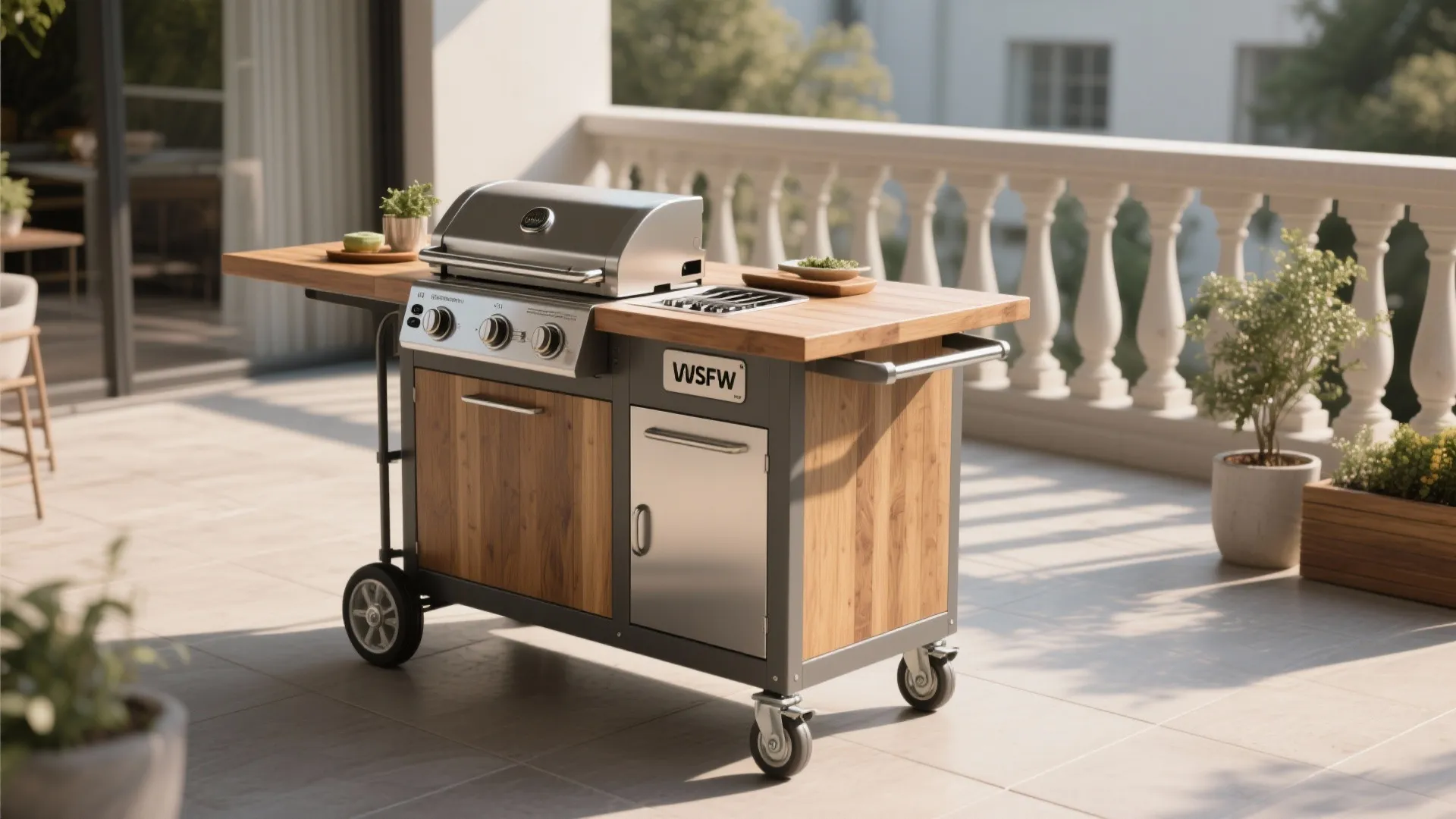 4. Portable island and multi-use appliances