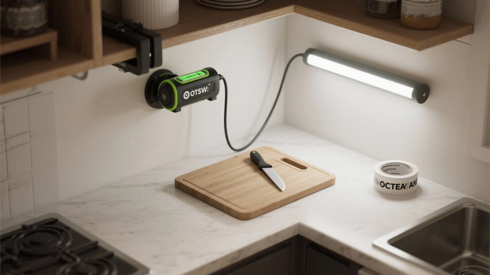 4. Portable LED bars for adaptable task zones