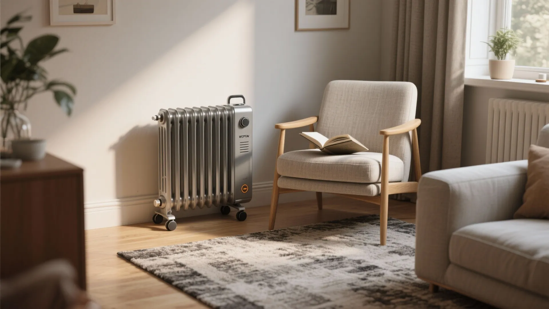2. Portable oil-filled radiator