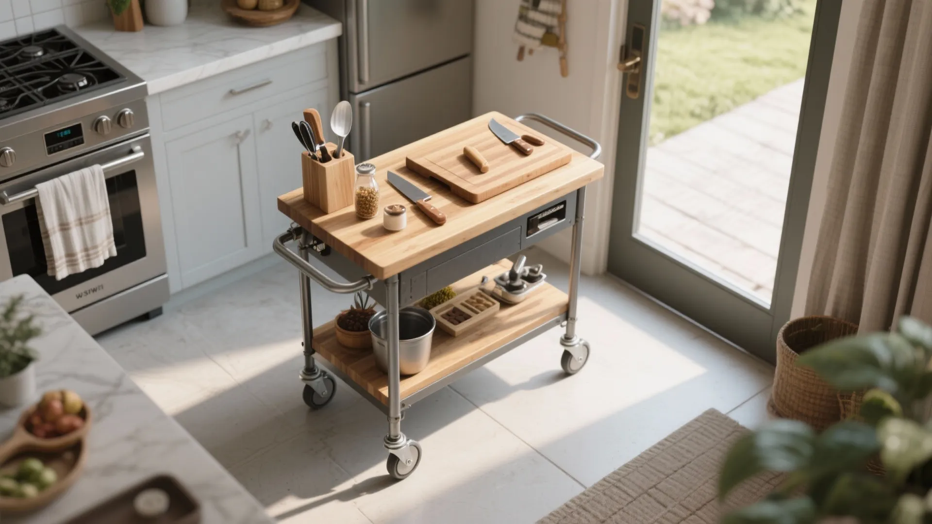 3. Create a portable prep station