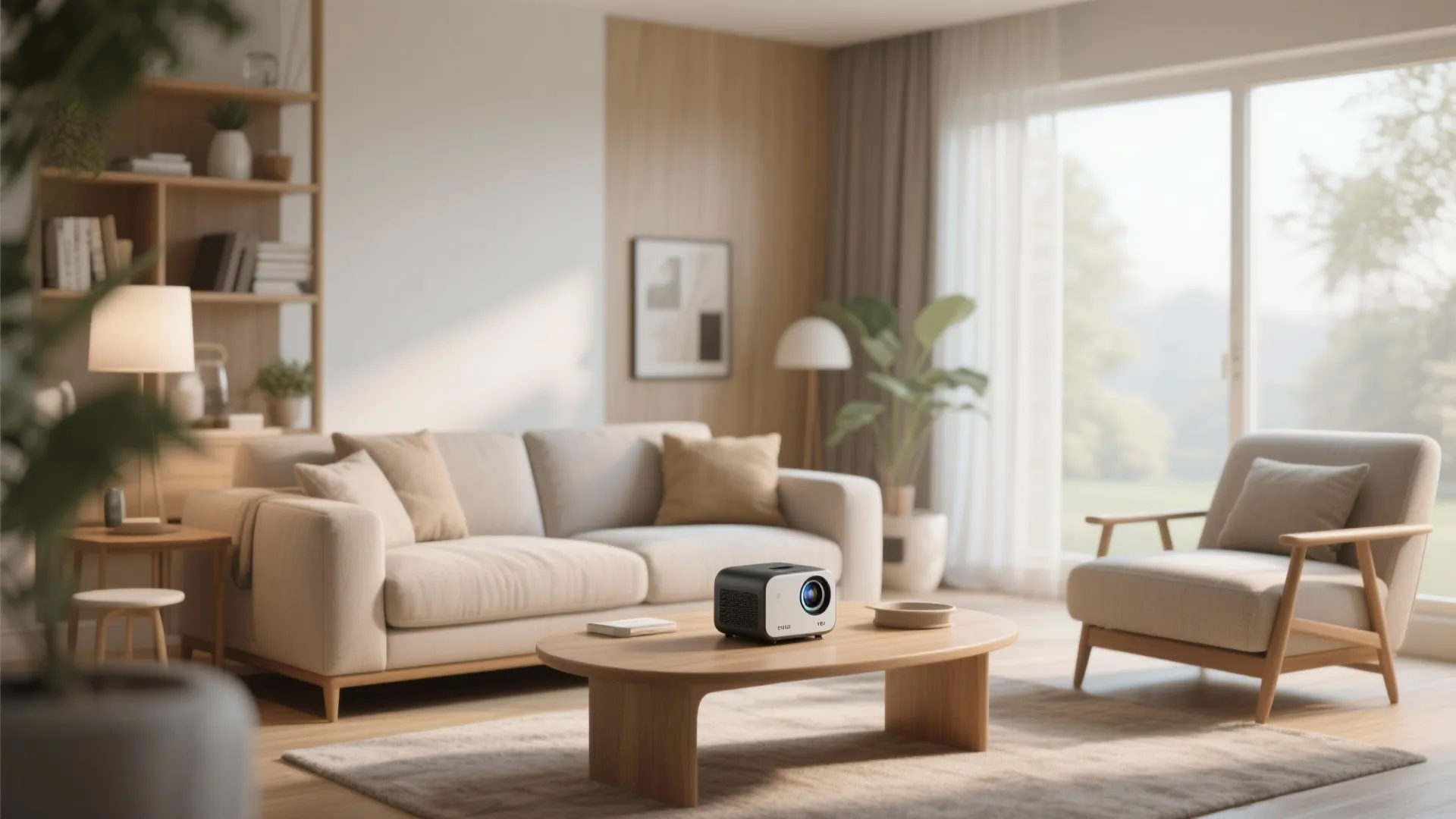 9. Portable Projector for Flexible Setups