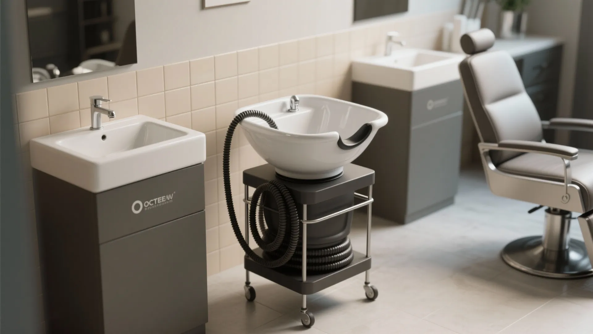 3. Portable shampoo solution