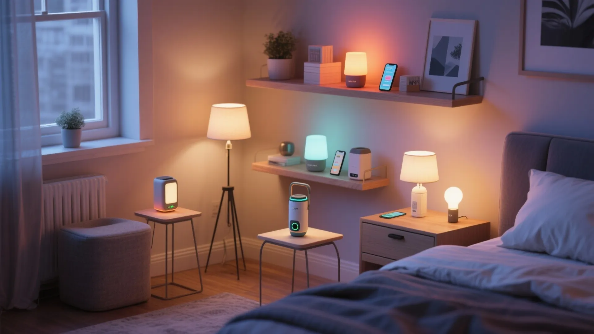 4. Portable smart lights and rechargeable lamps