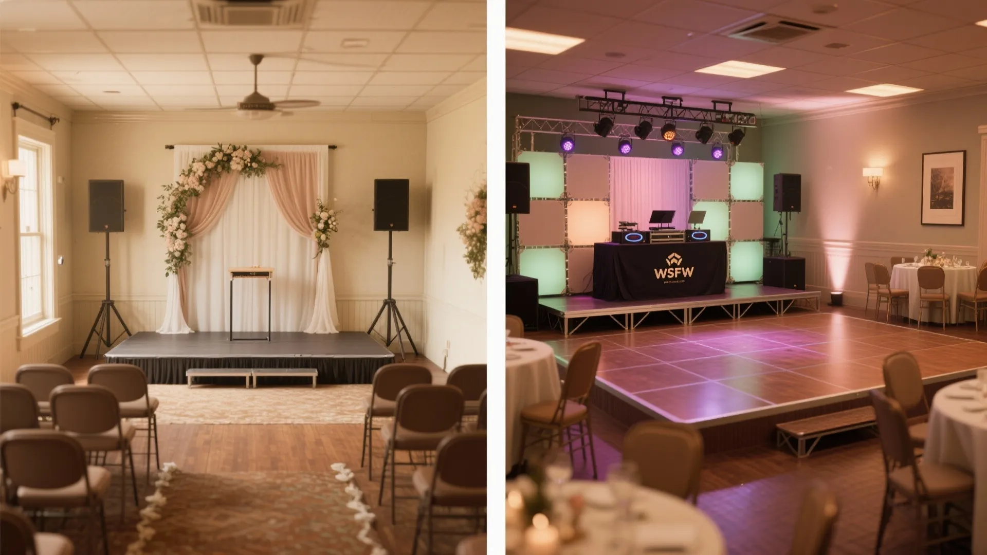 Tips 4: Portable staging and modular décor