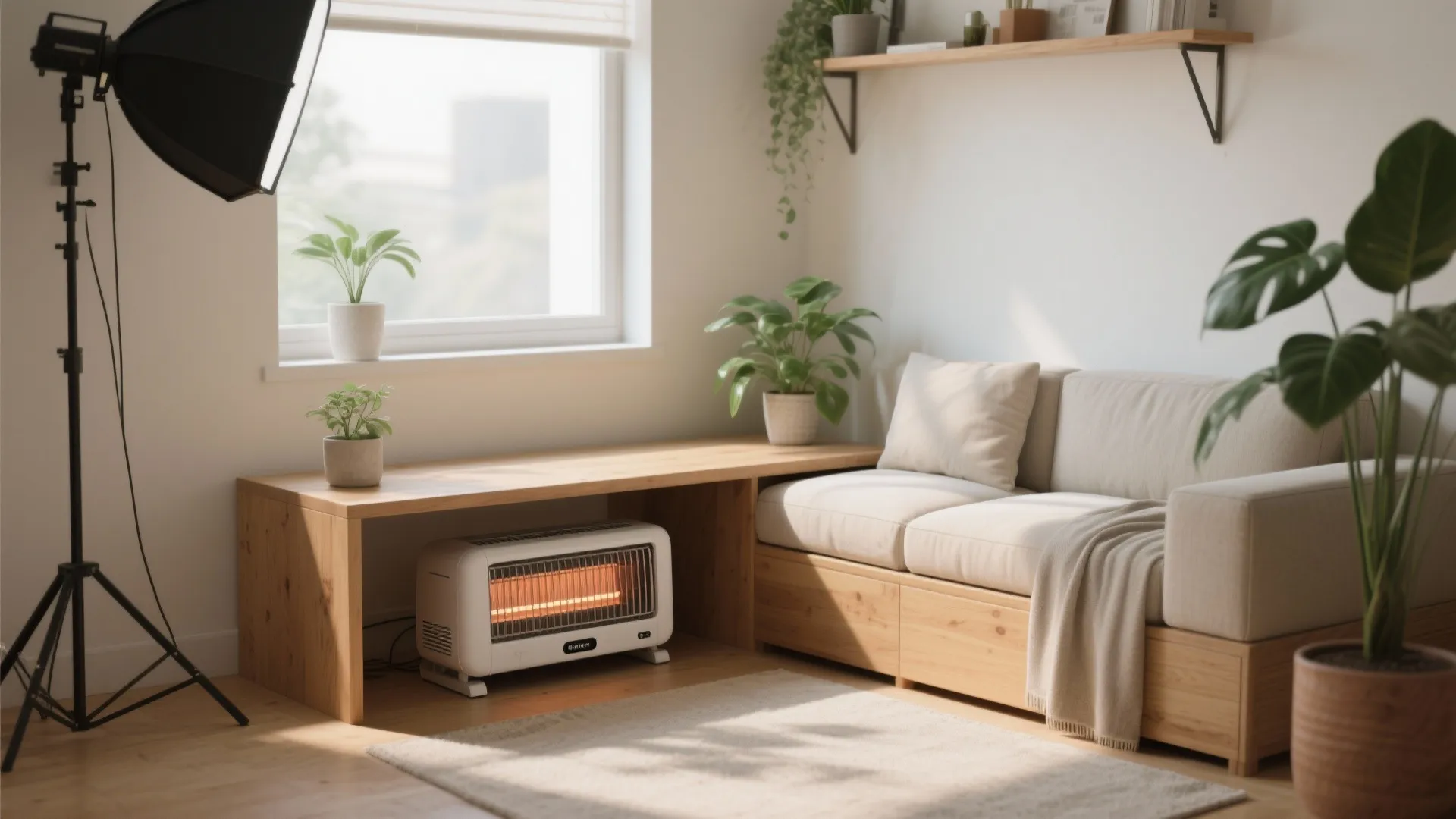 5. Combine portability with multi-use furniture