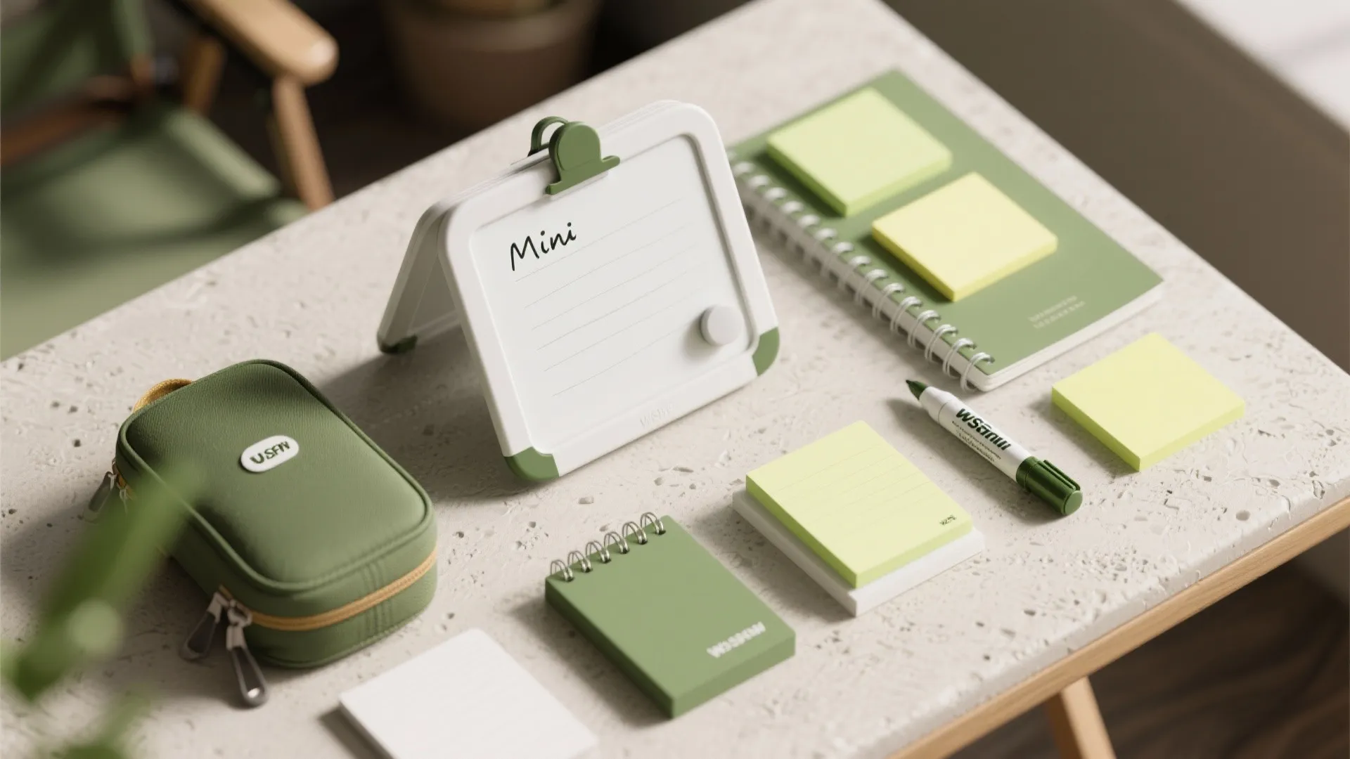 5. Portable Whiteboard or Notepad Set